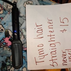 Tymo heated straightener brush